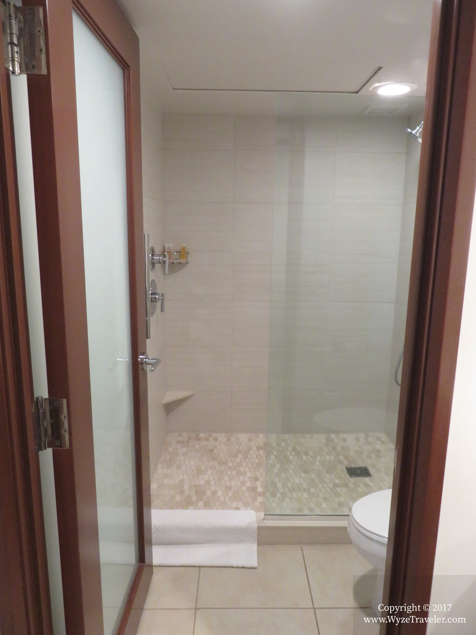 King oceanfront room- Shower